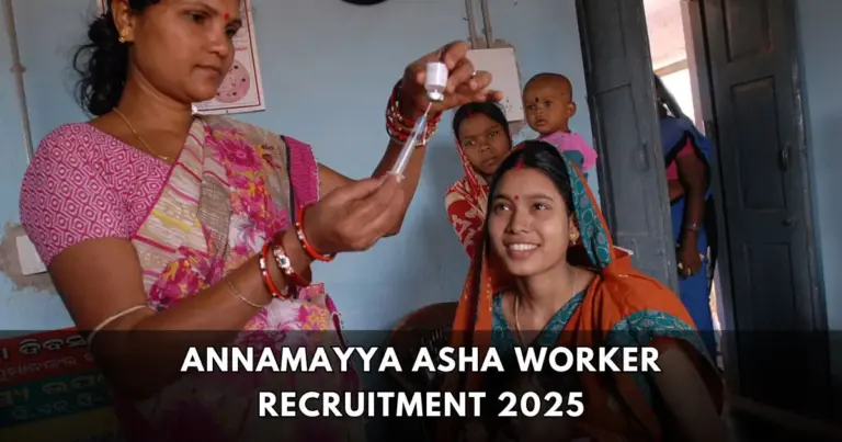 Annamayya ASHA Worker Recruitment 2025