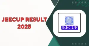 JEECUP Result 2025 Out Today: Download Your Rank Card at jeecup.admissions.nic.in