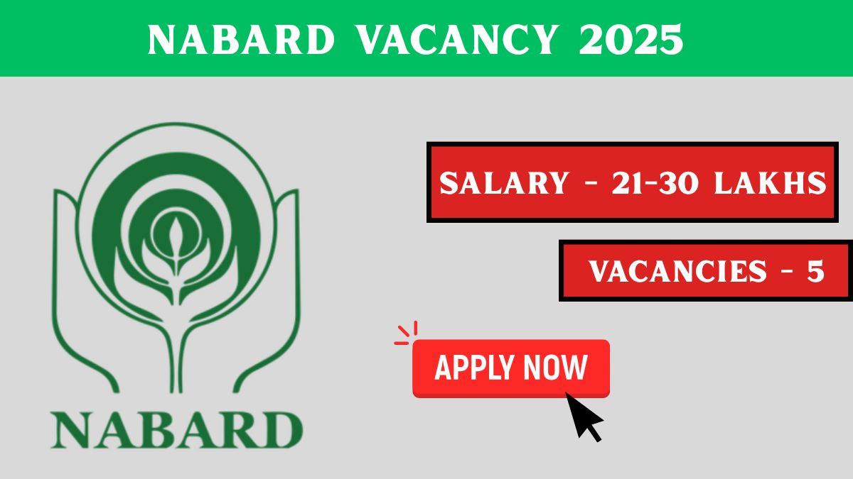 NABARD Vacancy 2025